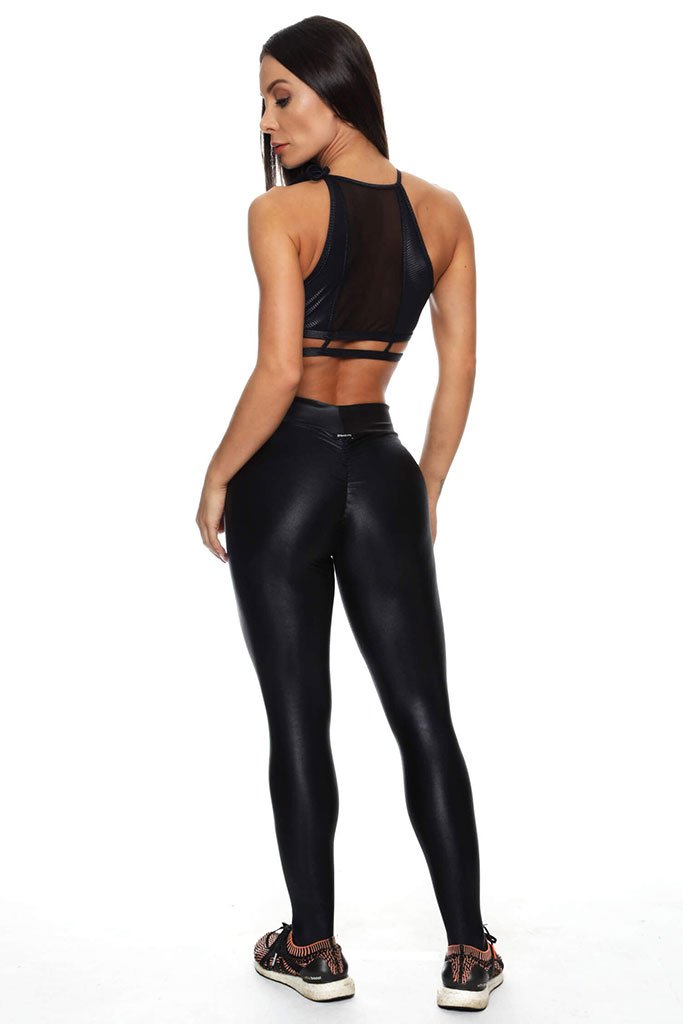 Black Alight Brazilian Workout Leggings