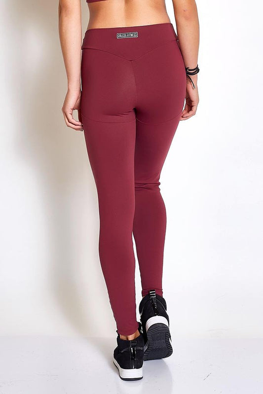 Colcci Fitness Sexy Striped Workout Leggings