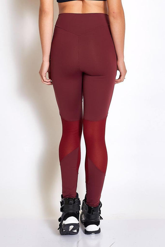 Colcci Fitness Super Fashion Meshed Thights Workout Legging