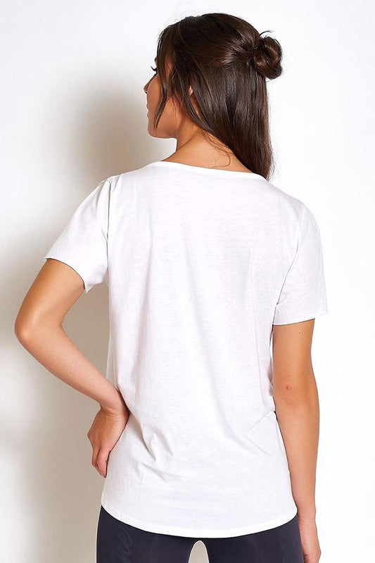 Colcci Fitness The Best Body Sexy Front Gap Workout Tee