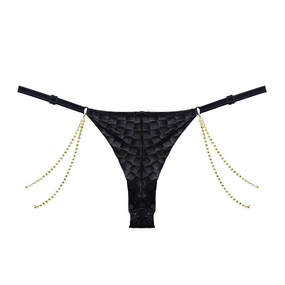 Rhinestone Thong