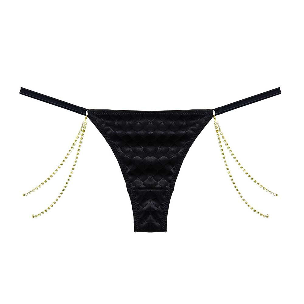 Rhinestone Thong