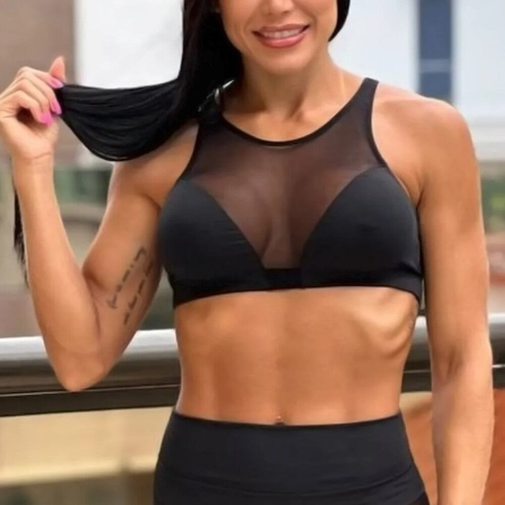 Sheer Mesh Bralette - Sexy and Supportive Lingerie