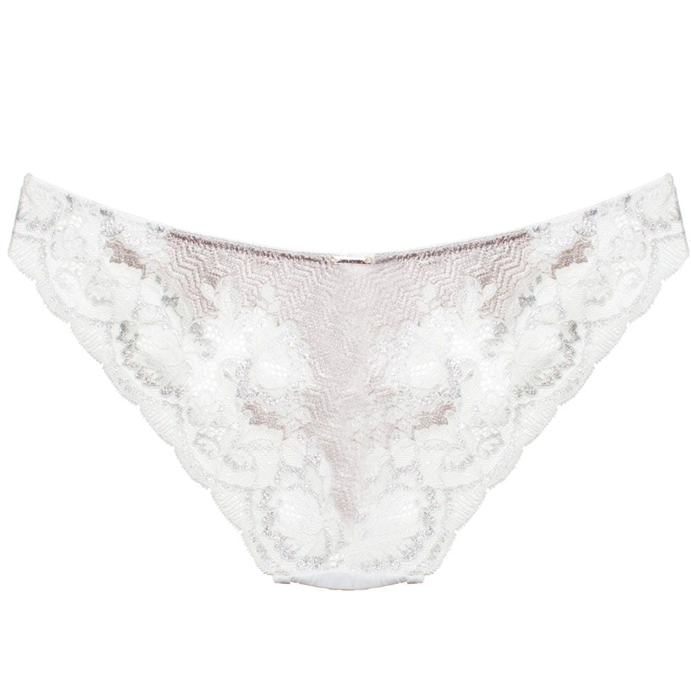 White Lace Boyshorts