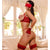 5 Pieces Red Ultra Sexy Lingerie Set-SexyHint