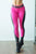 Apple Pink Black Crossfit Leggings-SexyHint