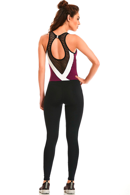 Brazilian Supplex Jumpsuit Padded Rock Curves Caju Brasil