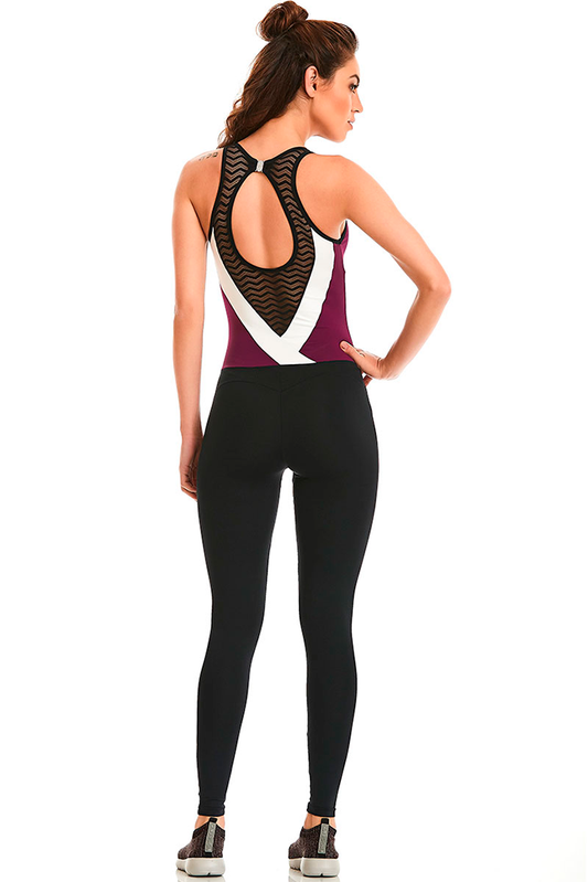 Brazilian Supplex Jumpsuit Padded Rock Curves Caju Brasil