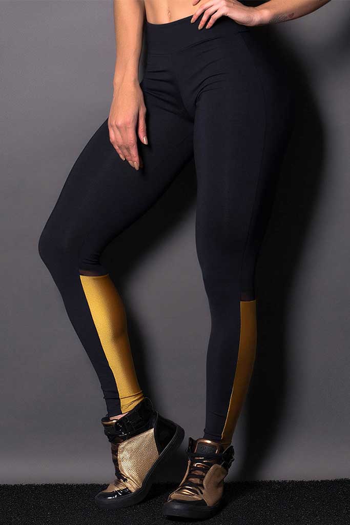 Bright Calf Workout Leggings