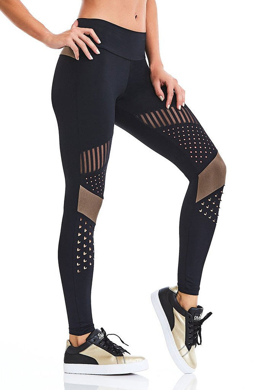 Caju Brasil Rock Laser Crossfit Leggings