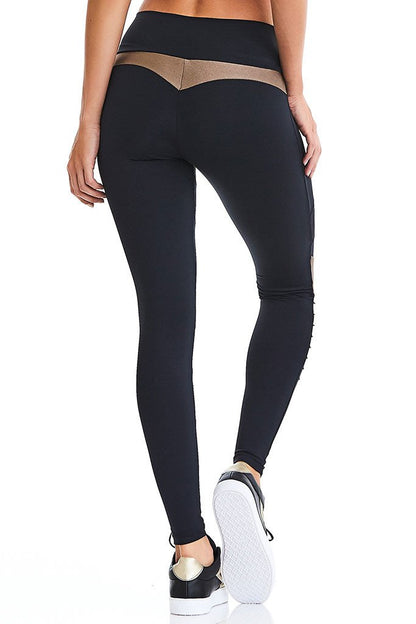 Caju Brasil Rock Laser Crossfit Leggings