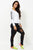 Canoan Flash Black Meshed Workout Leggings-SexyHint