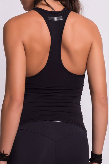 Colcci Fitness Basic Black Gym Tank