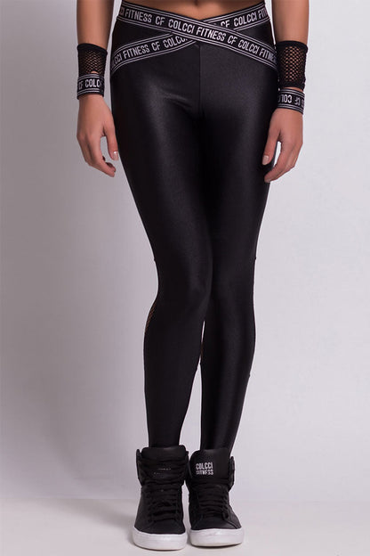 Colcci Fitness Crossed Waistband Crossfit Legging