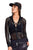 Colcci Fitness Fully Meshed Black Outwear Jacket-SexyHint