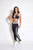 Colcci Fitness Snake Print Back Meshed Crossfit Leggings-SexyHint