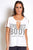 Colcci Fitness The Best Body Sexy Front Gap Workout Tee-SexyHint