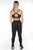 Garota Fit Archieve Active Black Yoga Pants-SexyHint