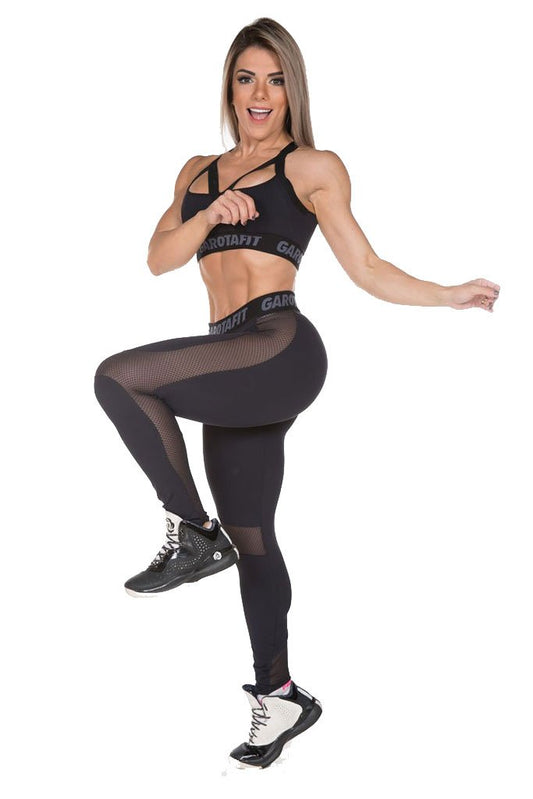 Garota Fit Go Lift Fashion Workout Leggings