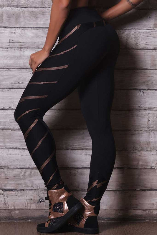 Glitter Side Crossfit Leggings