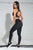 Hipkini Turnover Kicking Full Black Legging-SexyHint