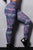 Multicolor Frequency Yoga Pants-SexyHint