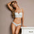 Off-white Strapless Longline Bra and Panty-SexyHint