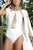OFF WHITE STRAPPY ONE-PIECE SWIMSUIT-SexyHint