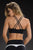 Oxyfit Fashion Black Texture Active Sports Bra-SexyHint