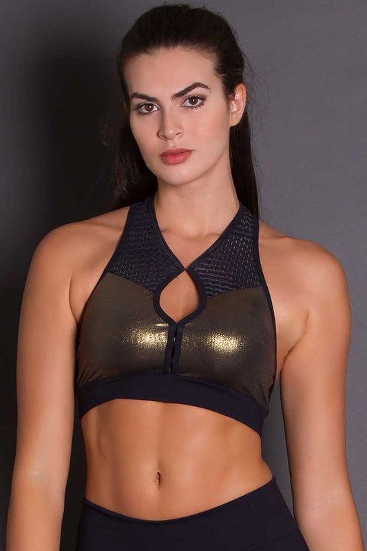Revolution Golden Crossfit Sports Bra