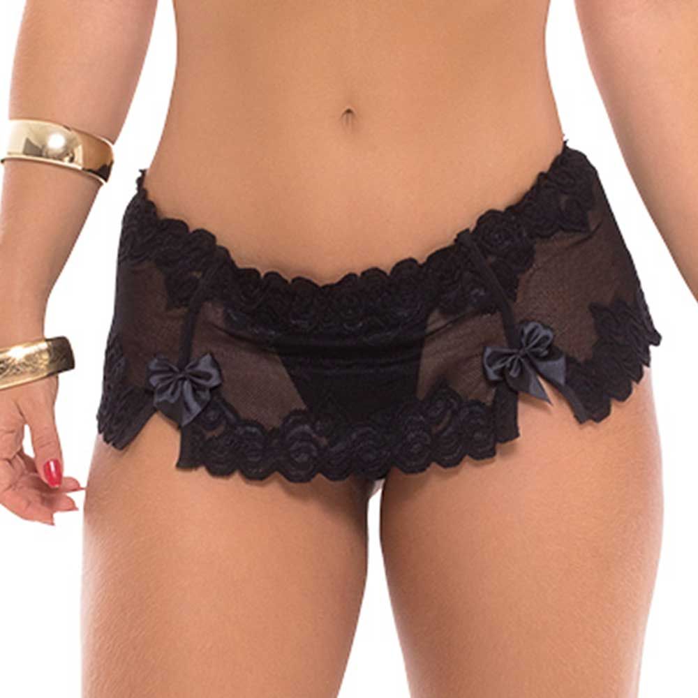 Sexy Mini Skirt Panties Set