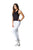 Vestem Black Strappy Back Super Fashion Yoga Tank-SexyHint