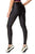 Vestem Black Texturized Fashion Running Thighs-SexyHint