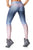 Vestem Soft Blue Gradient Sexy Workout Leggings-SexyHint