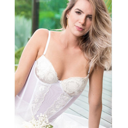 White Corset Top